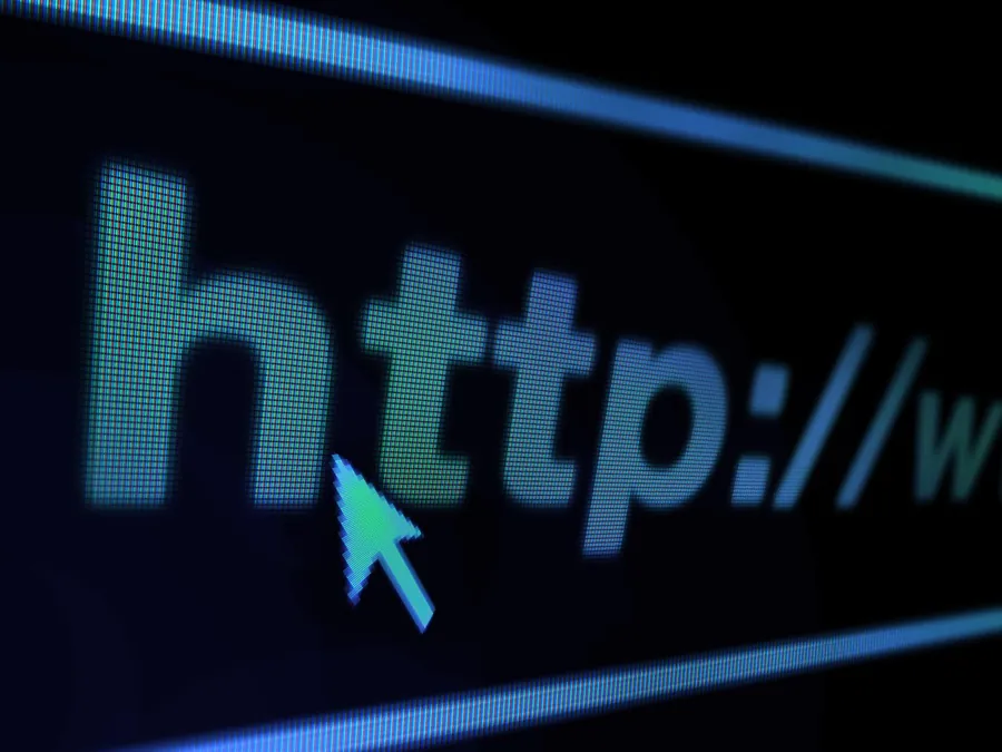 Barra de direcciones con una URL en pantalla